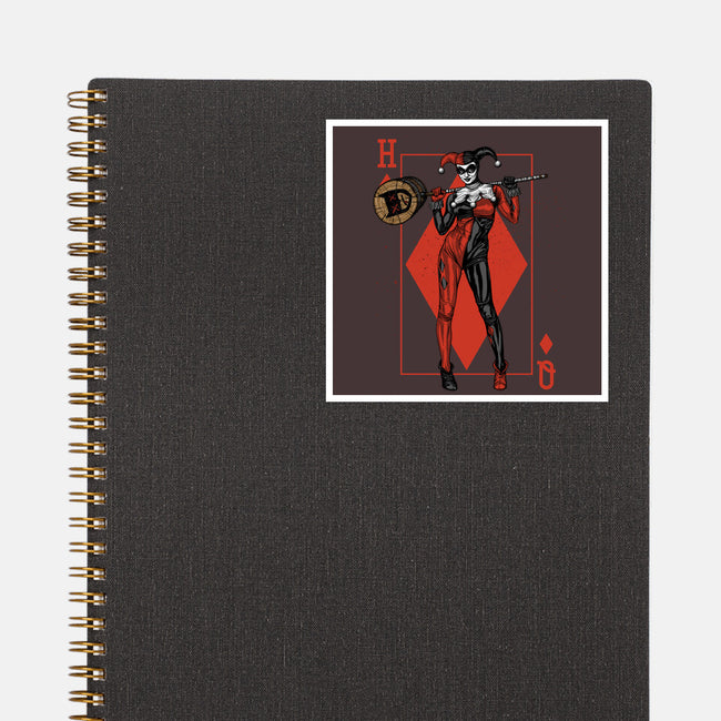 The Queen Of Gotham-none glossy sticker-Six Eyed Monster