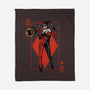 The Queen Of Gotham-none fleece blanket-Six Eyed Monster
