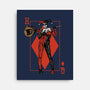 The Queen Of Gotham-none stretched canvas-Six Eyed Monster