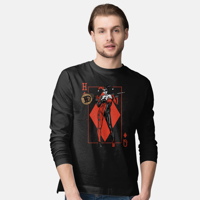 The Queen Of Gotham-mens long sleeved tee-Six Eyed Monster