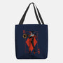 The Queen Of Gotham-none basic tote-Six Eyed Monster