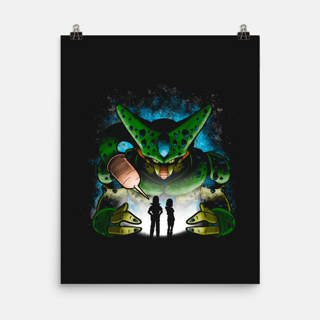 Cell-none matte poster-trheewood
