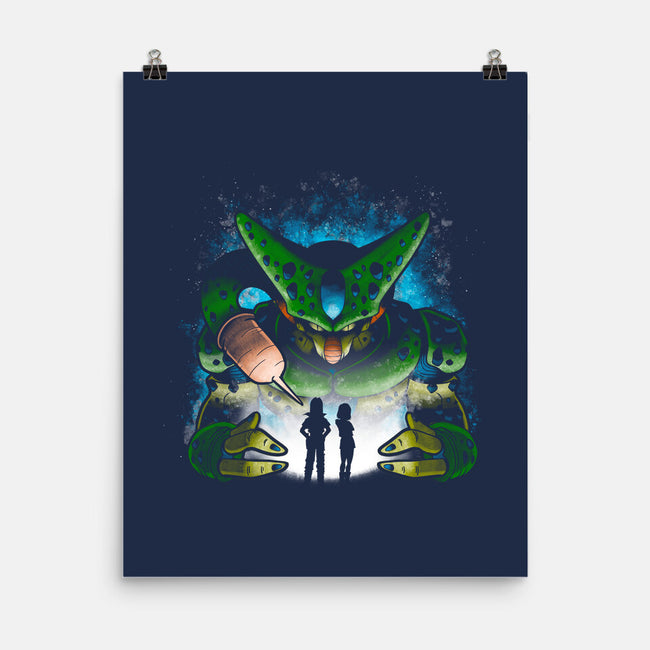 Cell-none matte poster-trheewood