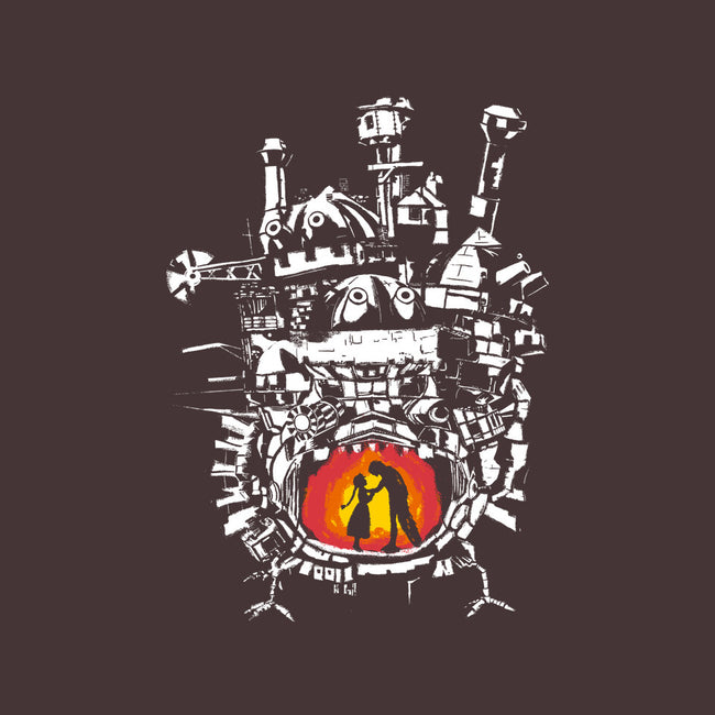 Howl's Castle-none stretched canvas-RamenBoy