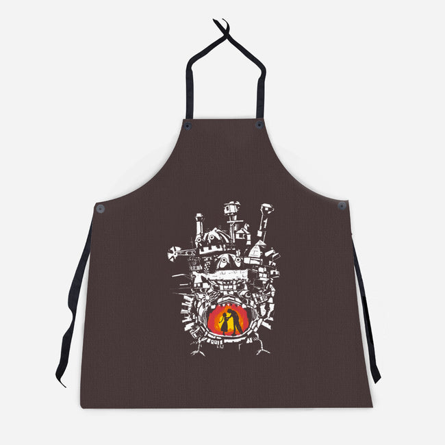 Howl's Castle-unisex kitchen apron-RamenBoy
