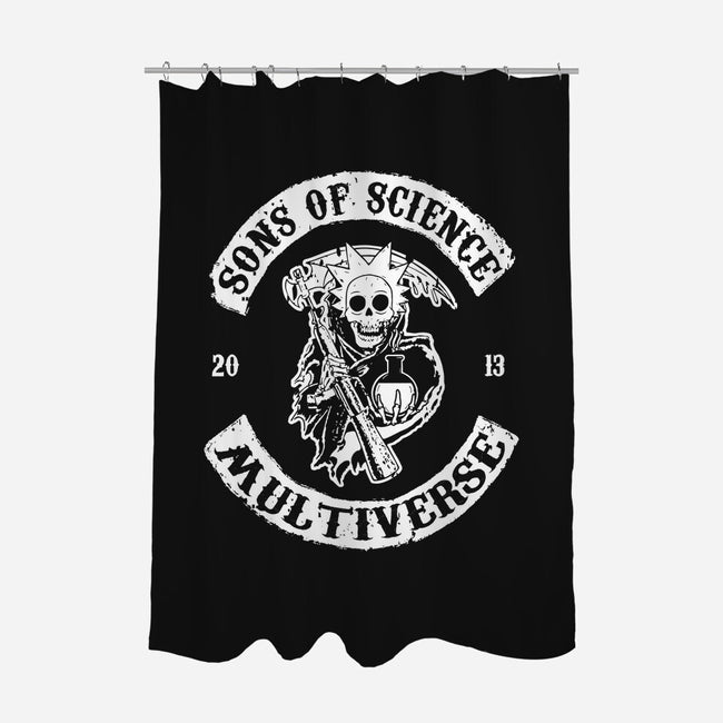 Sons Of Science-none polyester shower curtain-Melonseta