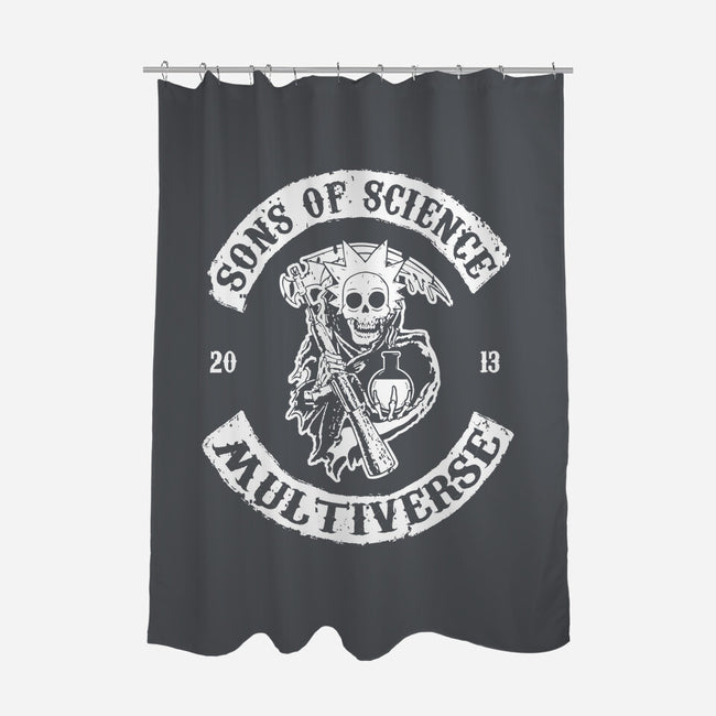 Sons Of Science-none polyester shower curtain-Melonseta