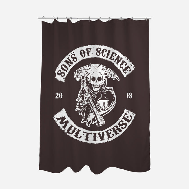 Sons Of Science-none polyester shower curtain-Melonseta