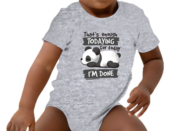 Enough Todaying