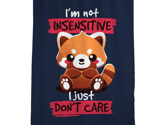 Insensitive Red Panda