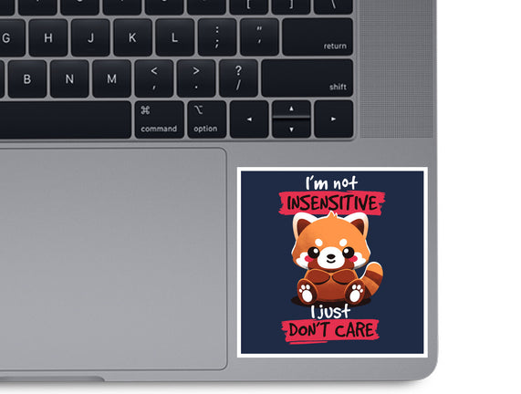 Insensitive Red Panda