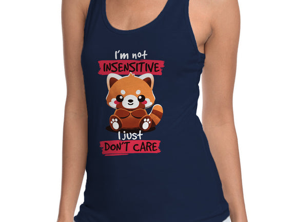 Insensitive Red Panda