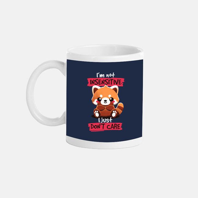 Insensitive Red Panda-none glossy mug-NemiMakeit
