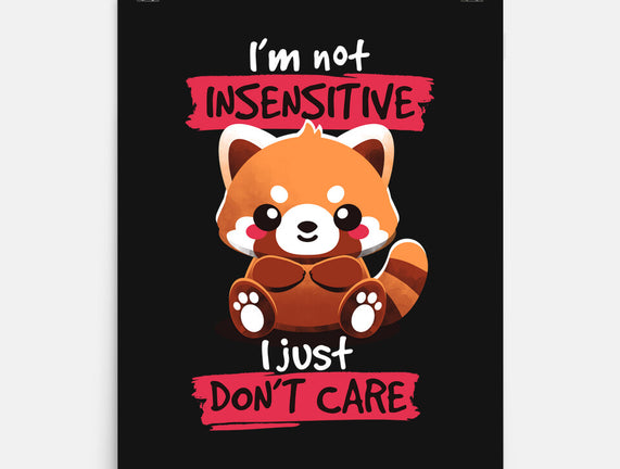 Insensitive Red Panda