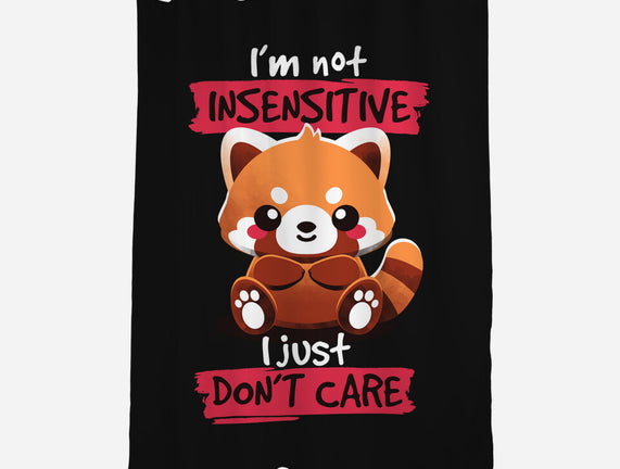 Insensitive Red Panda
