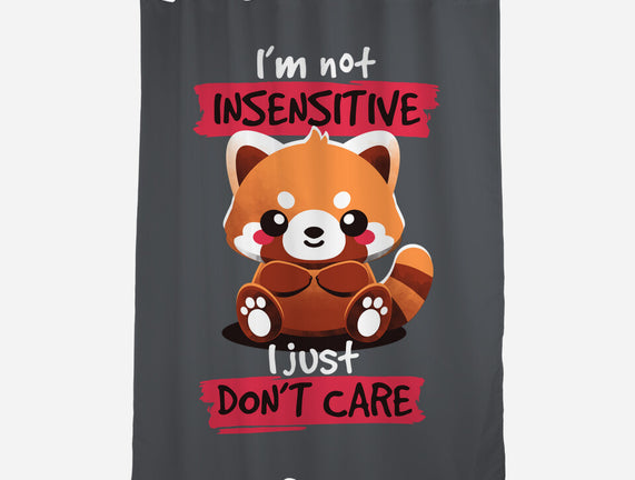 Insensitive Red Panda