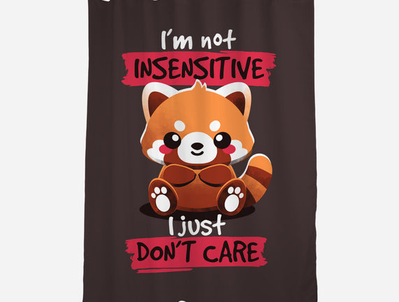 Insensitive Red Panda