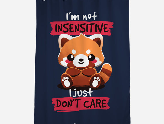 Insensitive Red Panda