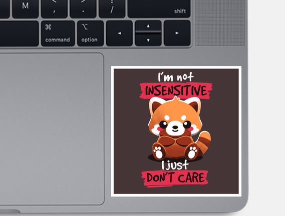 Insensitive Red Panda