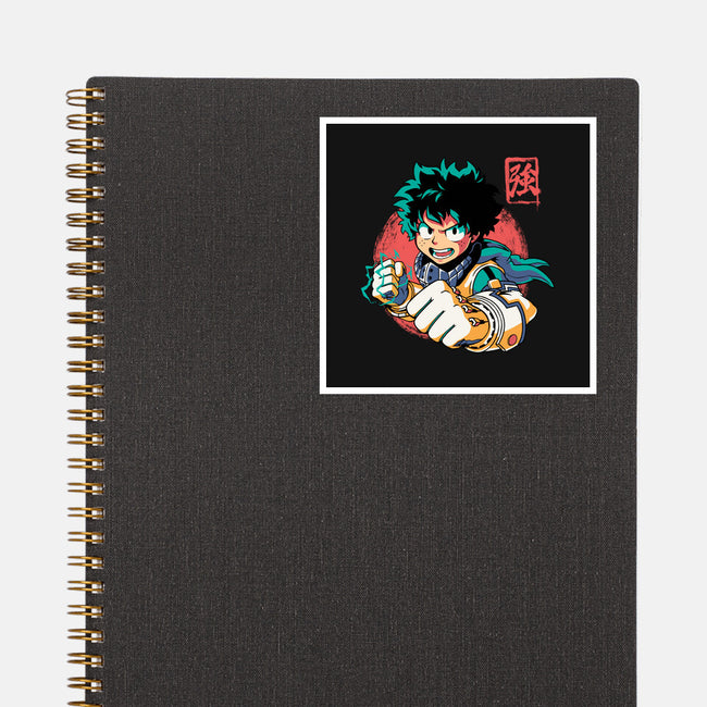 Detroit Smash-none glossy sticker-Corgibutt