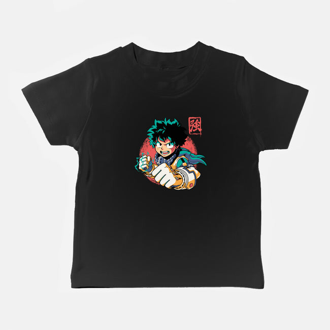 Detroit Smash-baby basic tee-Corgibutt