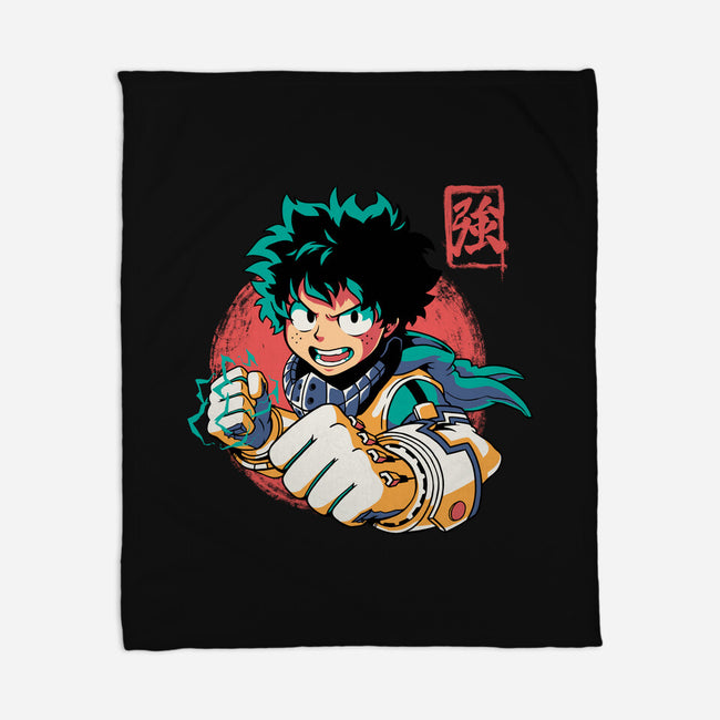 Detroit Smash-none fleece blanket-Corgibutt