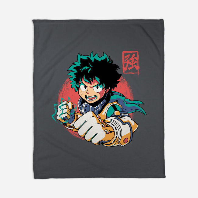 Detroit Smash-none fleece blanket-Corgibutt