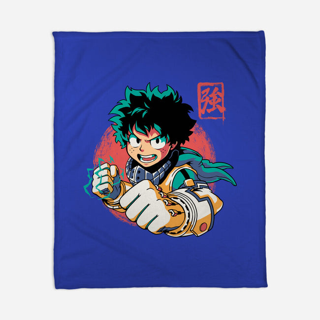 Detroit Smash-none fleece blanket-Corgibutt