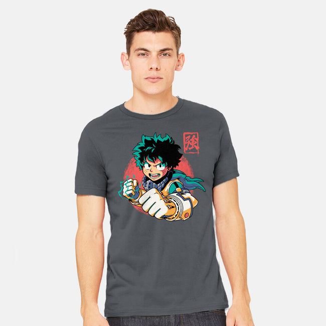 Detroit Smash-mens heavyweight tee-Corgibutt