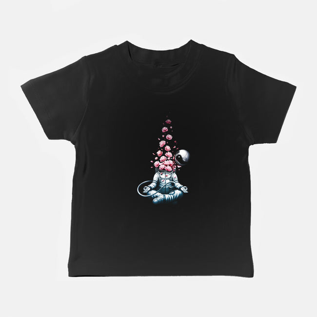 Astro Meditation Roses-baby basic tee-tobefonseca