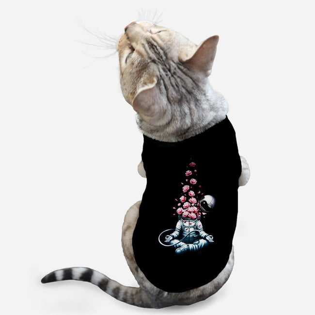 Astro Meditation Roses-cat basic pet tank-tobefonseca
