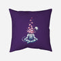 Astro Meditation Roses-none removable cover throw pillow-tobefonseca