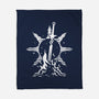 Praise The Bonfire-none fleece blanket-Logozaste