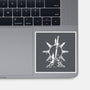 Praise The Bonfire-none glossy sticker-Logozaste