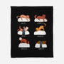 Sushi Cat-none fleece blanket-FunkVampire