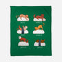 Sushi Cat-none fleece blanket-FunkVampire