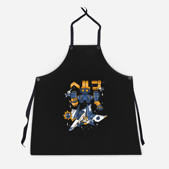 Space Troubles-unisex kitchen apron-estudiofitas