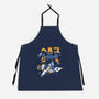 Space Troubles-unisex kitchen apron-estudiofitas