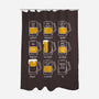 Another Beer-none polyester shower curtain-DrMonekers