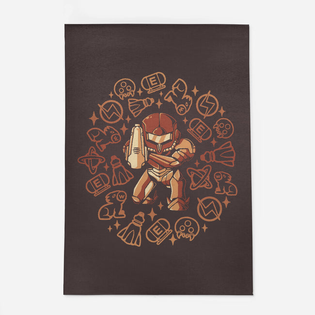 Hunter Girl-none outdoor rug-eduely
