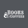 Books And Coffees-womens fitted tee-DrMonekers