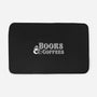 Books And Coffees-none memory foam bath mat-DrMonekers
