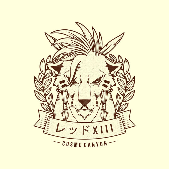 Red XIII Cosmo Canyon-none stretched canvas-Alundrart