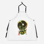 Ukiyo E Earthbender-unisex kitchen apron-dandingeroz