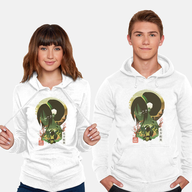 Ukiyo E Earthbender-unisex pullover sweatshirt-dandingeroz