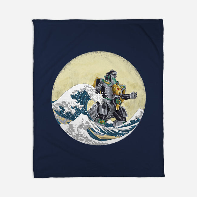Dragon Wave-none fleece blanket-zascanauta