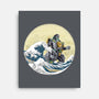 Dragon Wave-none stretched canvas-zascanauta