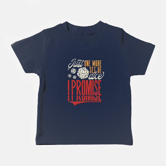 Just One More Set-baby basic tee-ShirtGoblin