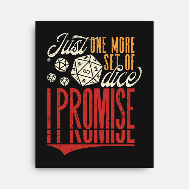 Just One More Set-none stretched canvas-ShirtGoblin