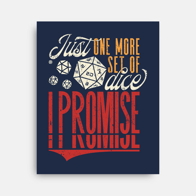 Just One More Set-none stretched canvas-ShirtGoblin